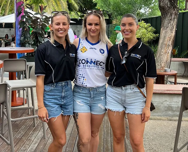 St Patricks Day in Perth, WA, Connect Resources Labour Hire Team